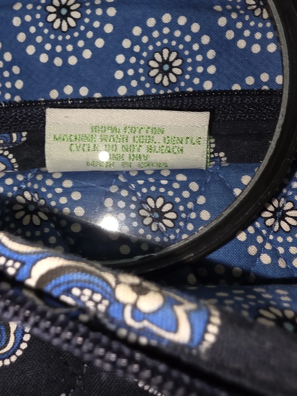Vera Bradley Calypso Mini Hipster Crossbody Bag Built-In Wallet Retired 2009